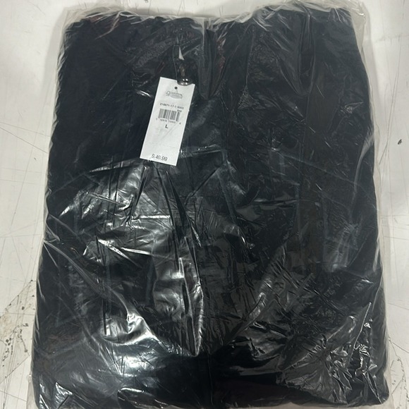 NWT Gap Logo Zip Black Hoodie Size L - Picture 5 of 5